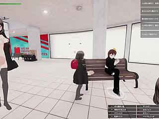 Manaka's Secret Mall Exposure Thrills With Bukkake Ecstasy