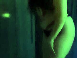 gostosa bunduda halloween lingerie tease 😈