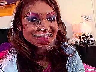 That hairy asian teen getting bbc fucked