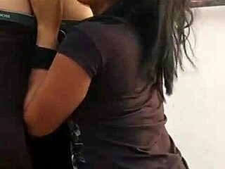 Latina Neighbor Spied Hanging Clothes Fucked Deliciously