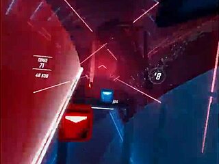 Beat Saber Bukake With Mature Cubes In Interracial Two Colors