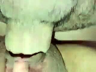 Eating my wife's tight pussy