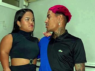 Anazinha big ass wonders if she can handle over 10cm of big dick in her small pussy