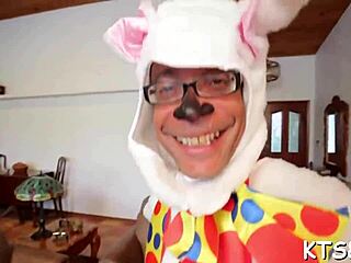 Hardcore fuck for cute ladyboy with monster cock