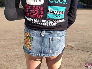 Climax with anal vibrator me in miniskirt boots anal toy secretgakuen