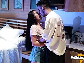 Latina slut fucks plumber