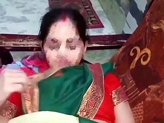 newly married couple enjoys time on sofa in hindi