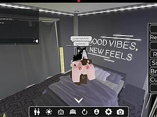 white slut got fucked by bbc in roblox