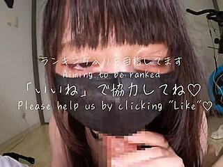 Halloween party bunny cosplay teen blowjob