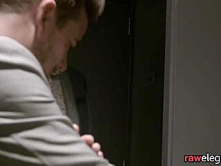 Spitroasted Euro Enjoys Interracial Threeway