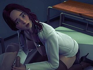 Doctor demonstrates healing sex in 3D hentai