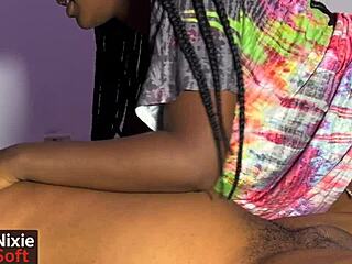 nixie soft rides that huge dick passionately