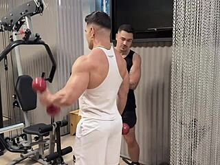 Tesão Na Academia Where Horny Gym Enthusiasts Engage In Intense Anal Play And Domination. Muscular Bodies Collide In Passionate Encounters.