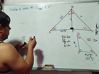 Asian Nerd Student Teaches Teacher in Bedroom
