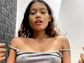 Young Girl Shows Rich Body, Masturbates To Orgasm