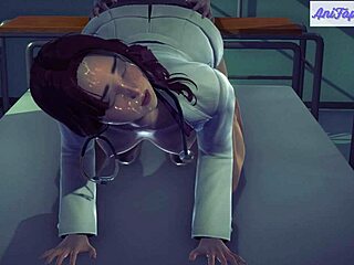 Doctor demonstrates healing sex in 3D hentai