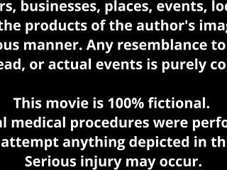 Rina Arems gets her yearly checkup with the nurse spreading her pussy