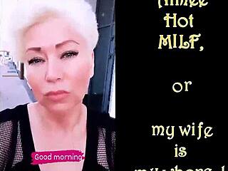 Hot Russian Mature Bitch Born a Cool Whore