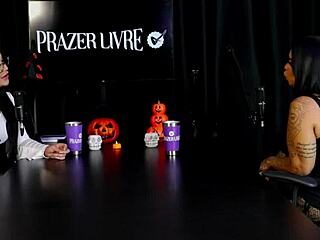 he wanted to fuck his wife after work but he cums too fast and hates anal - marcelly melo in sheer red