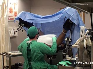 Phoenix Rose acts as human guinea pig in backstage scenes