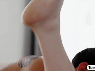 Shemale Tranny Trans Ladyboy Guyonshemale Anal Assfucking