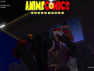 El guason con harley quinn de prostituta