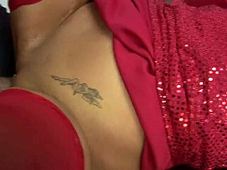 Renee Richards Receives Massive Tittie Cumshot as Antonia Deona Watches