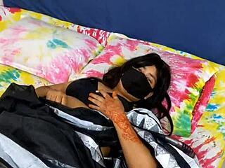 Mumbai college girl fucks teacher in rough doggystyle anal