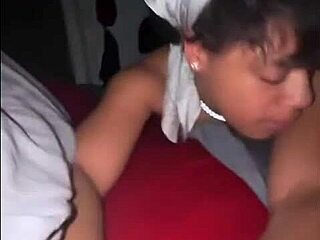 Lightskin babe shaking ass with anal plug 😍