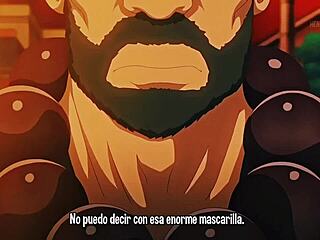 Monk and woman exhibitionist