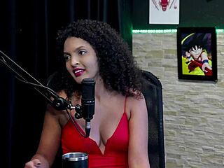 Teen visits swing house enjoys recording for brazilian girls and desired video with mia luz in sheer red lingerie