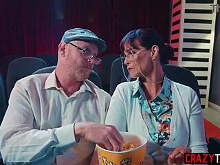 Horny petite teen athena faris fucks naughty boyfriend in cinema