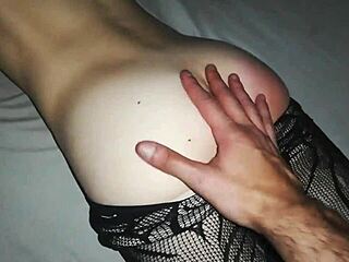 Intense ass spanking ride