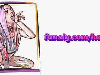 Kåt rödhårig hembiträde vill knulla din kuk