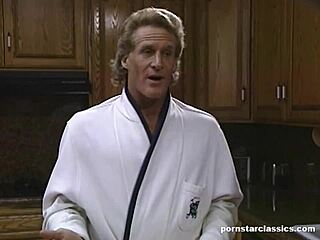 Lucky Guy Pounds Ambitious Ass in Retro Double Fuck