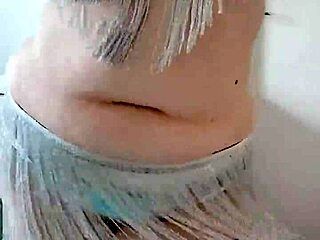 curvy bbw belly dancer teases with her jiggling fat ass and thick curves