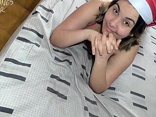 brazilian blonde milf rides bareback anal with facial cream finish