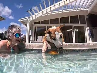 swimming in private pool in hawaii kai feels relaxing