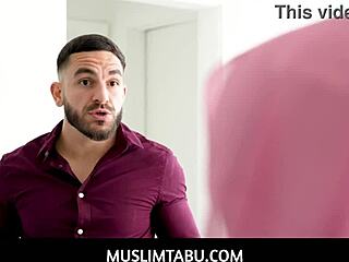 sexy arab hijab student paulina ruiz sucks teacher's big monster cock pov