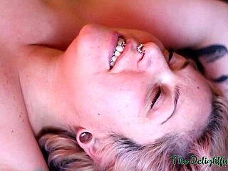 naughty tattooed ex-girlfriend moans loud getting doggystyle pounded face full of cum