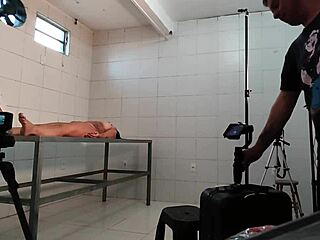 big tits milf in abandoned hospital ward what naughty amateur filming? 