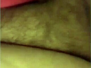 Whoa, fat hairy Katie's juicy clit throbs from vibrator deep inside!