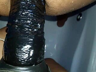 girl mounts guy for intense pussy gripping ride in homemade fuck session