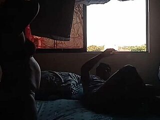 pretty latina milf's wet pussy and huge ass take monster cock uncensored