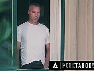 pure taboo voyeur lulu chu caught stroking pussy peeking dilf neighbor 😈