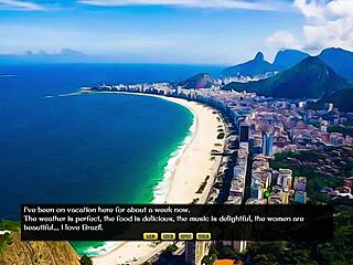 miku dances wild brazil streets anime hentai game sex vibes