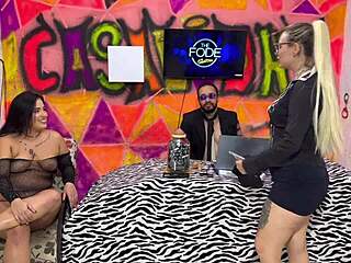 bbw diguinha dj licks melon woman's giant pussy ass fingering frenzy