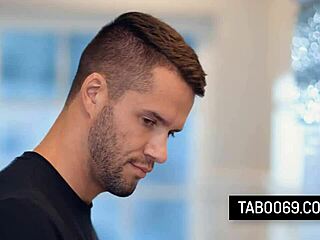 gorgeous lauren phillips strips naked for stepson mounts his monster cock riding hard