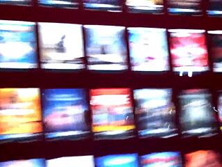 two moms shopping around candid hidden cam