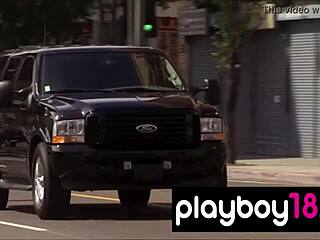 Curvy Latina Sasckya Porto Teases Big Tits Snowy Strip